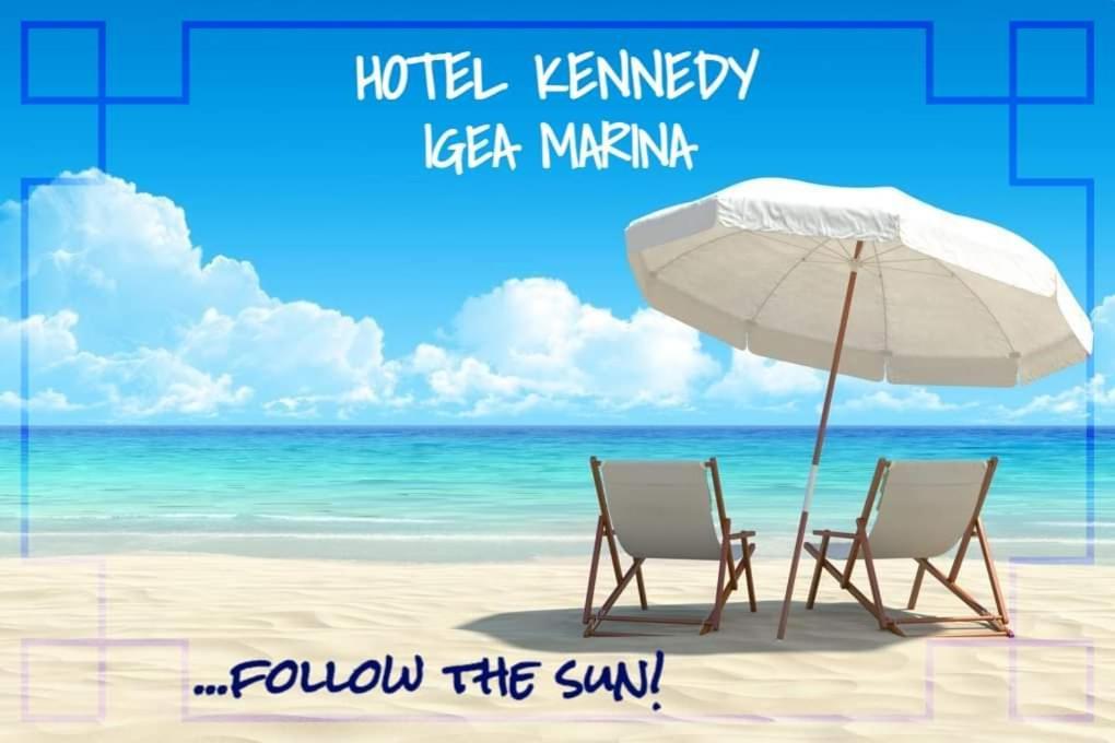 Hotel Kennedy Bellaria-Igea Marina Esterno foto